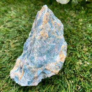 Blue Apatite Natural Crystal- Collection Specimen Mineral