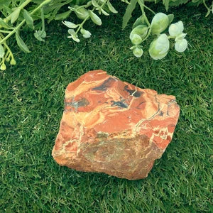 Natural Red Jasper Raw Piece - Collection Mineral
