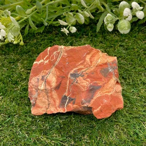 Natural Red Jasper Raw Piece - Collection Mineral