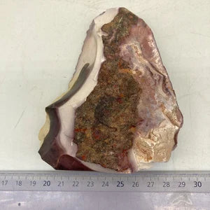 Mookaite Jasper Raw Natural Crystal, Crystal Specimen, Geology Findings