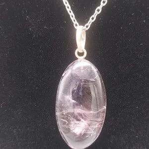 Ametrine Crystal Necklace Silver 925 Hook