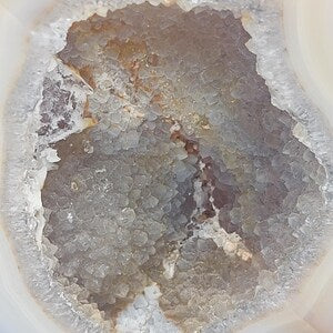 Natural Geode Agate with Quartz Cave - Amazing Collector's Piece - Extra Quality Mineral