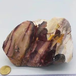 Natural Raw Mookaite Jasper, Collection Rough Mineral Stone