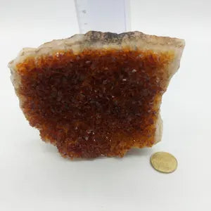 Citrine Rough Crystal - Geode Home Decor - Happiness Prosperity