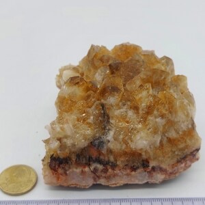 Citrine Rough Crystal - Geode Home Decor - Happiness Prosperity