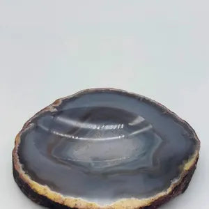 Natural Agate Ashtray, Zodiac Stone, Healing Crystal