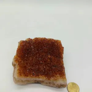 Citrine Rough Crystal - Geode Home Decor - Happiness Prosperity