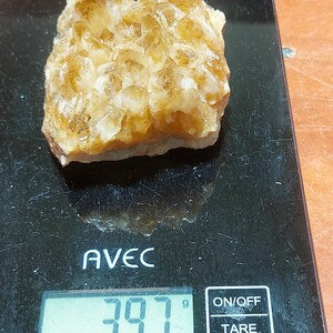 Citrine Rough Crystal - Geode Home Decor - Happiness Prosperity
