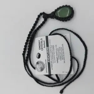 Green Aventurine Macrame Necklace