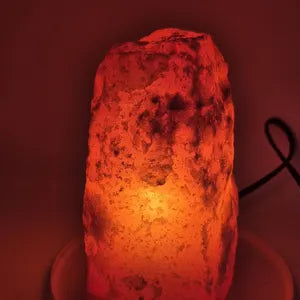 Raw Yellow Calcite Lamp, Translucent Yellow Light Decor, Natural Crystal Lamp Decor