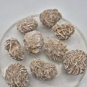 Desert Rose Selenite Crystal, Gypsum Crystal Mineral Specimen, Sand Rose Desert Stone for Clarity and Protection