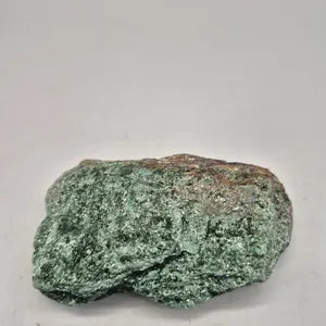 Rough Fuchsite Stone | Natural Green Crystal Decor | Raw Fuchsite Mineral Specimen