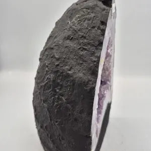 Large Amethyst Cathedral Geode – Deep Purple Crystal Cave