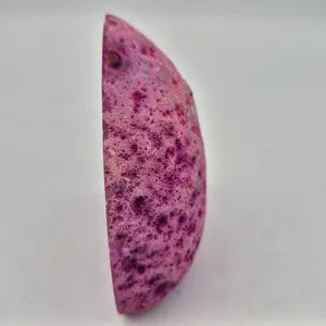 Self-Standing Pink Agate Stone | Natural Agate Crystal Decor