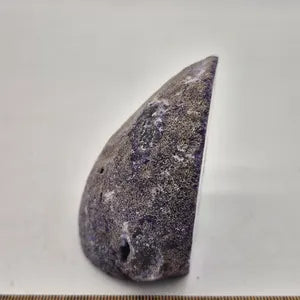 Self-Standing Purple Agate Stone | Natural Agate Crystal Decor