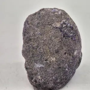 Self-Standing Purple Agate Stone | Natural Agate Crystal Decor