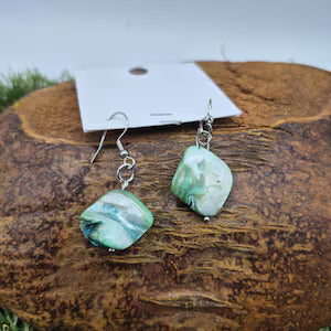 Mother of Pearl Shell Dangle Earrings