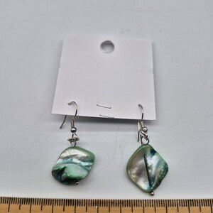 Mother of Pearl Shell Dangle Earrings