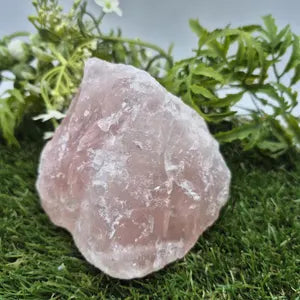 Rough Rose Quartz Crystal | Large Natural Mineral Specimen