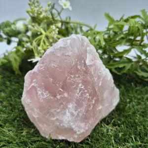 Rough Rose Quartz Crystal | Large Natural Mineral Specimen
