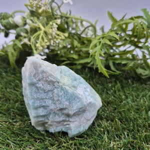 Rough Amazonite Specimen | Natural Healing Crystal | Beautiful Home Decor & Gift