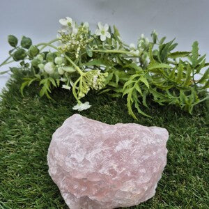 Rough Rose Quartz Crystal | Large Natural Mineral Specimen