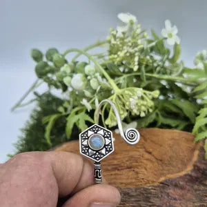 Labradorite Silver plated Adjustable Bracelet