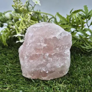 Rough Rose Quartz Crystal | Large Natural Mineral Specimen