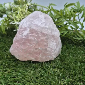 Rough Rose Quartz Crystal | Large Natural Mineral Specimen