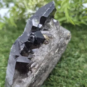 Raw Smoked Quartz Cluster | Natural Healing Crystal | Unique Mineral Gift