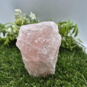 Rough Rose Quartz Crystal | Large Natural Mineral Specimen