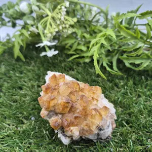 Raw Citrine Cluster - Natural Rough Yellow Crystal Specimen