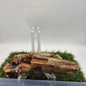 Selenite with Iron Oxidation – Raw Greek Crystal, Rare Mineral Specimen