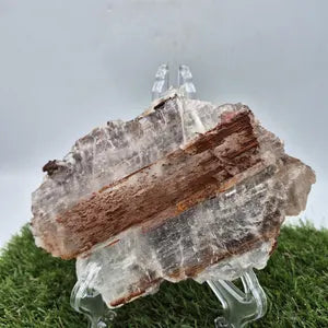 Selenite with Iron Oxidation – Raw Greek Crystal, Rare Mineral Specimen