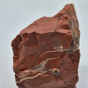 Raw Red African Jasper Crystal Specimen | Grounding & Strength Stone