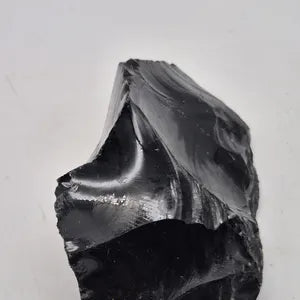 Raw Black Obsidian, Collector's Piece Rough Black Mineral