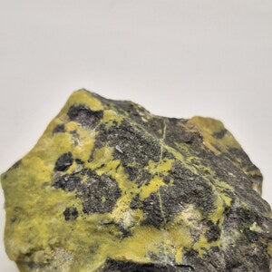 Serpentine, Galena & Pyrite Crystal Specimen: Natural Mineral Collector's Stone