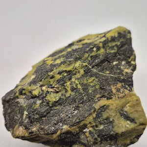 Serpentine, Galena & Pyrite Crystal Specimen: Natural Mineral Collector's Stone