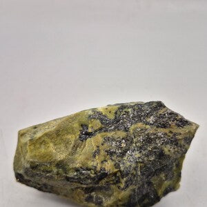 Serpentine, Galena & Pyrite Crystal Specimen: Natural Mineral Collector's Stone