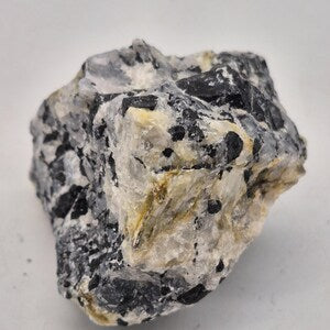 Raw Quartz with Black Tourmaline | Protection & Cleansing Crystal