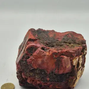 Raw Mookaite Jasper Specimen: Collector Display Stone