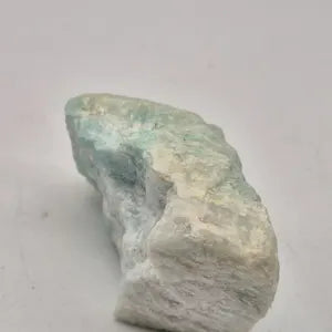 Rough Amazonite Specimen: Natural Healing Crystal Home Decor