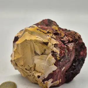 Raw Mookaite Jasper Specimen: Collector Display Stone