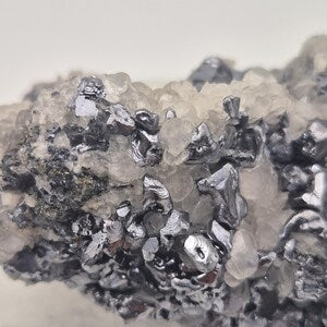 Galena Pyrite Calcite Cluster | Bulgarian Mineral Specimen