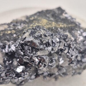 Galena Pyrite Calcite Cluster | Bulgarian Mineral Specimen