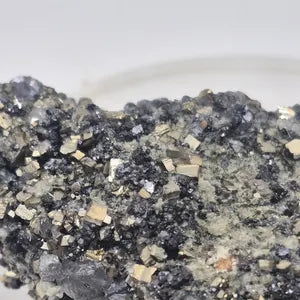 Galena Pyrite Calcite Cluster | Bulgarian Mineral Specimen