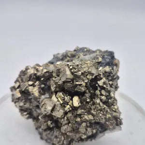 Galena Pyrite Cluster | Bulgarian Mineral Specimen