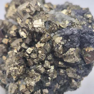 Galena Pyrite Cluster | Bulgarian Mineral Specimen