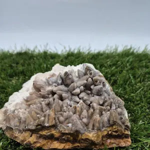 Ankerite Dogtooth Calcite Mineral Specimen – Raw Greek Crystal, Rare Collector’s Stone