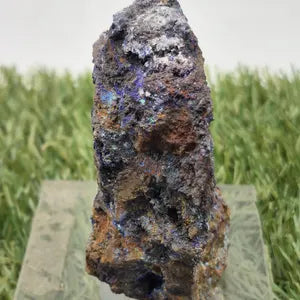 Azurite Malachite Rough Stone from Greece | Raw Greek Mineral Specimen